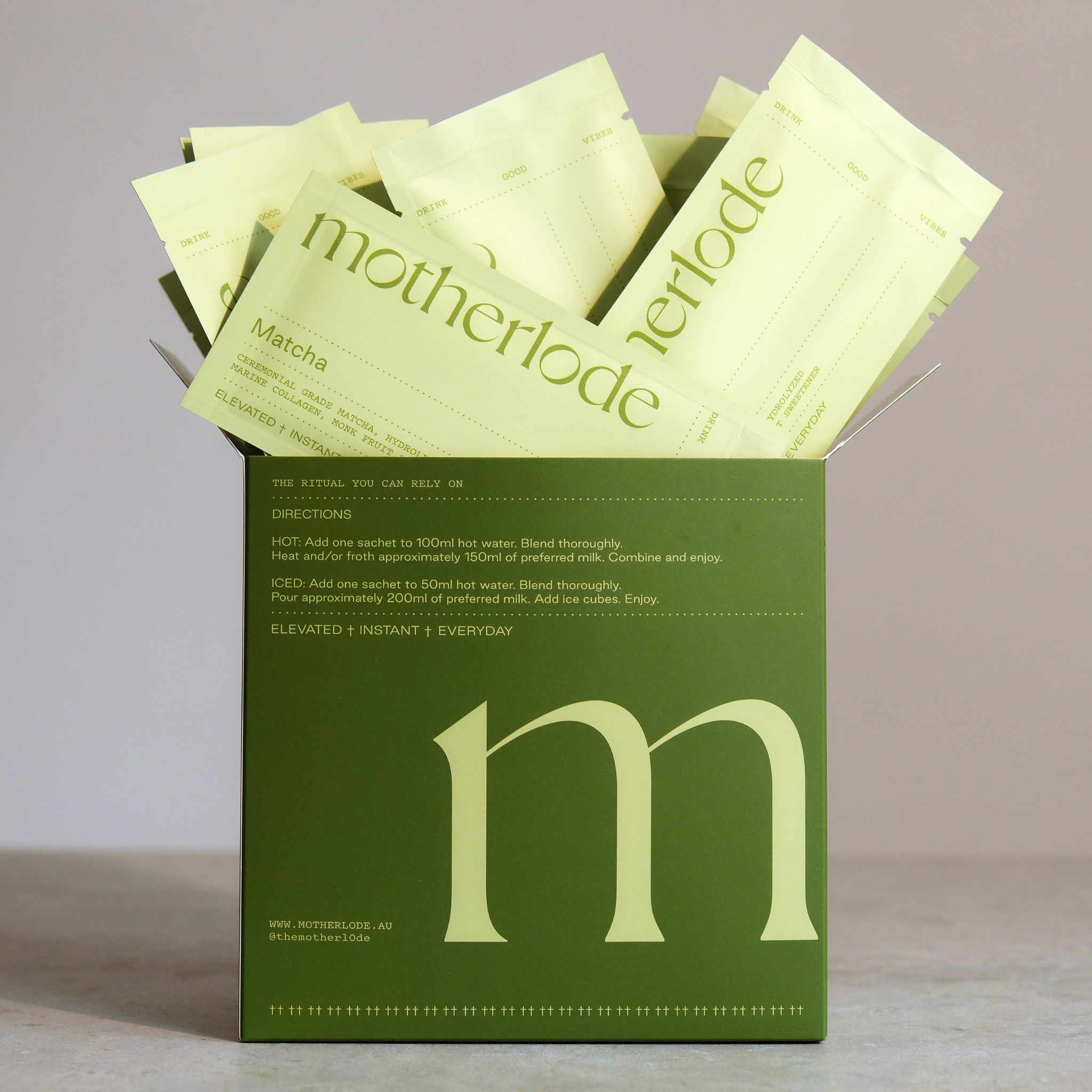 Collagen Matcha Sachets