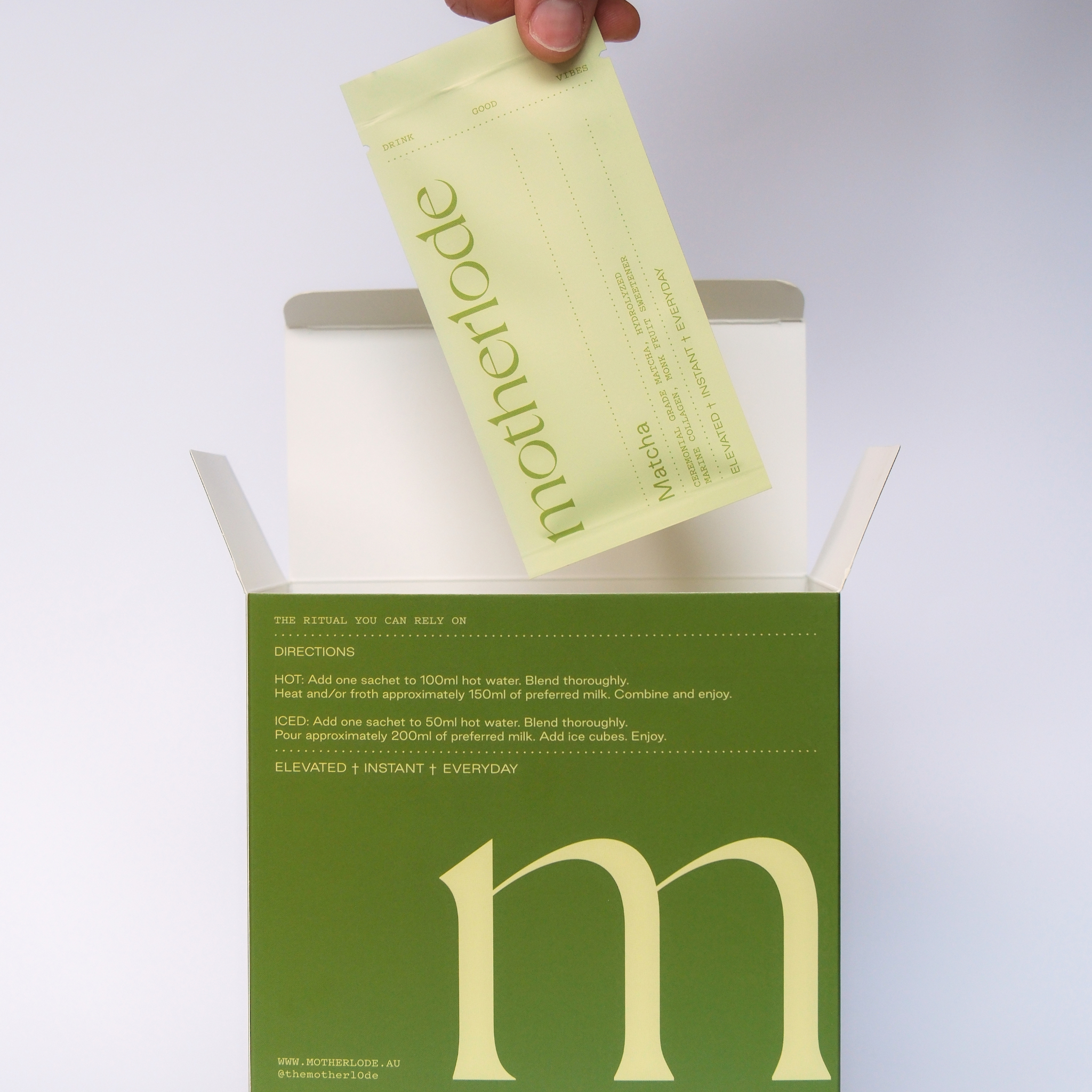 Collagen Matcha Sachets
