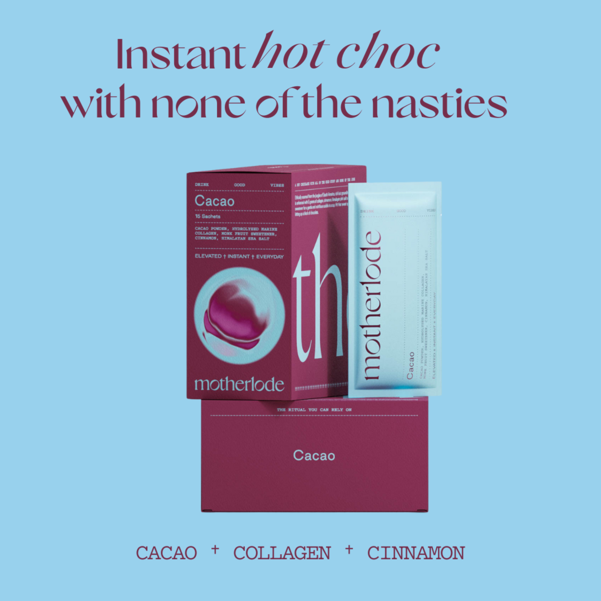 Collagen Cacao Sachets